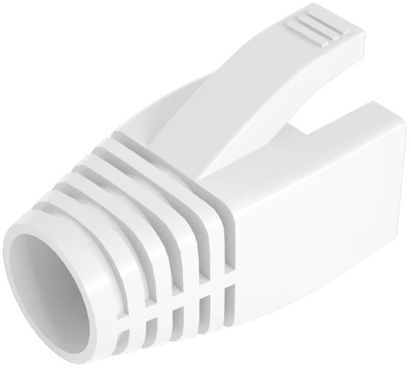 Conexpro protective cap for RJ45 with cut, white