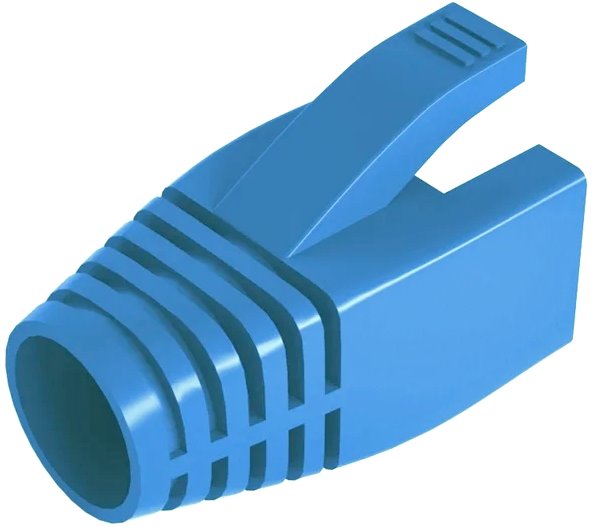 Conexpro protective cap for RJ45 with cut, blue
