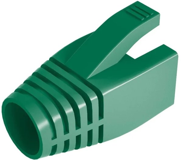 Conexpro protective cap for RJ45 with cut, green