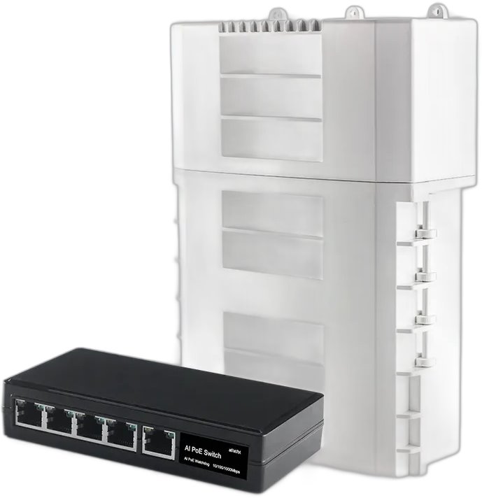 Conexpro GNT-6FP51G6, Outdoor PoE switch, 5x LAN, 4x PoE