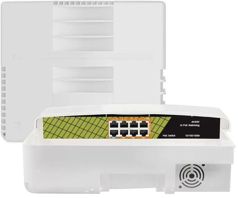 Conexpro GNT-P1008G6-F, Outdoor PoE switch, 8x LAN, 8x PoE