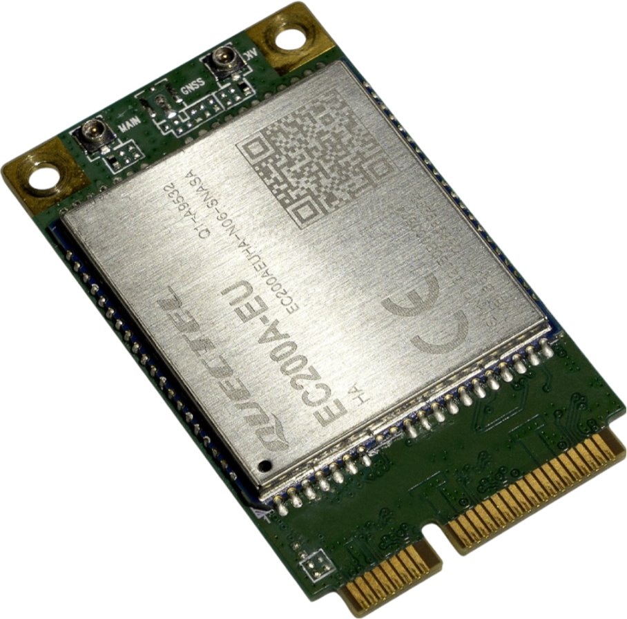 MikroTik R11eL-EC200A-EU miniPCi-e card, 2G/3G/LTE, 2x u.Fl