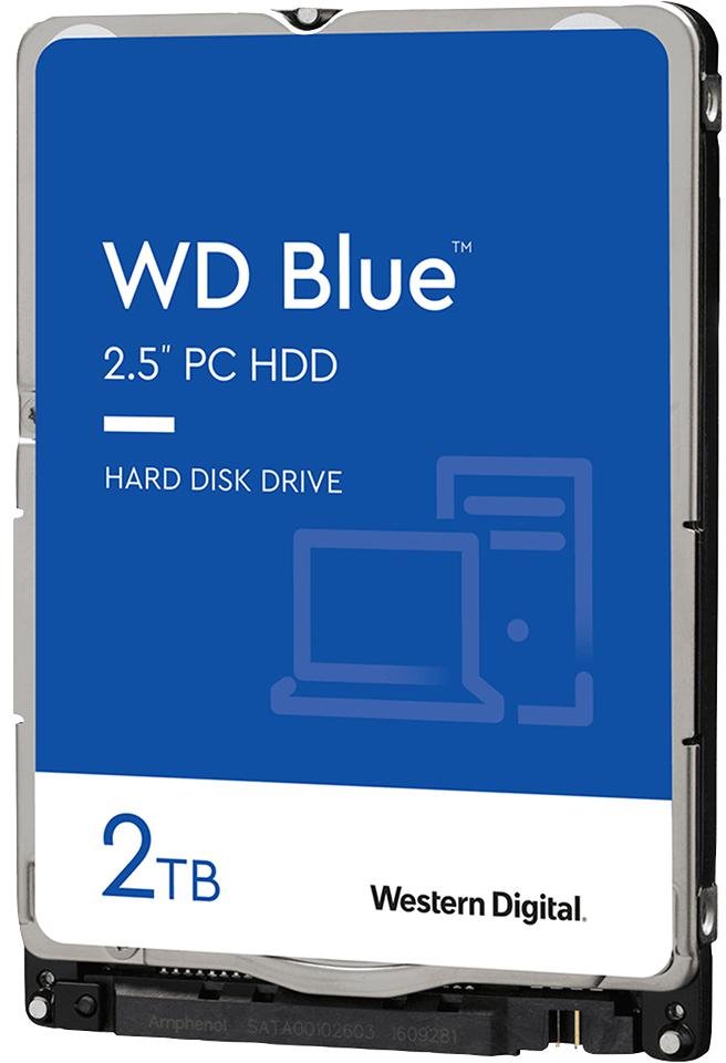 WD Blue (SPZX), 2.5", 2TB