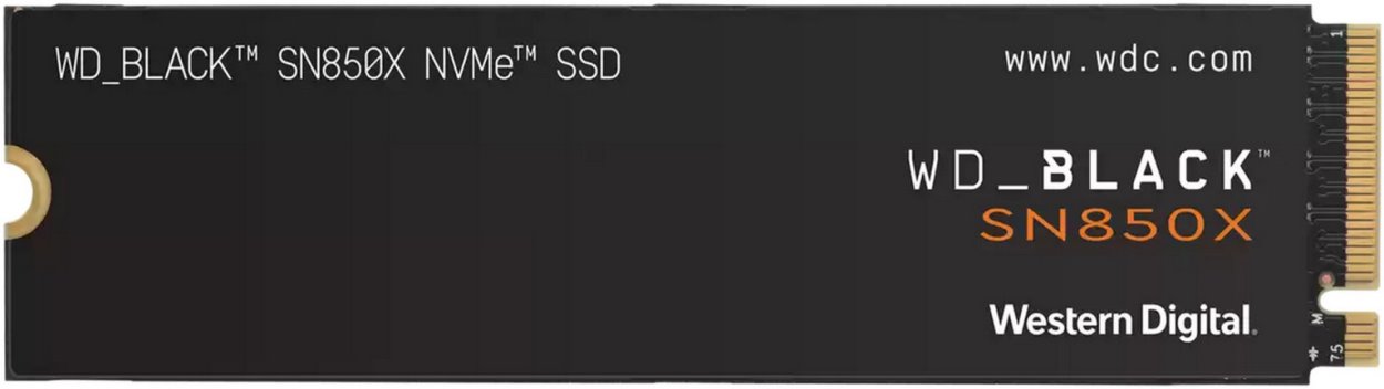 WD Black SN850X NVMe SSD, M.2, 1TB