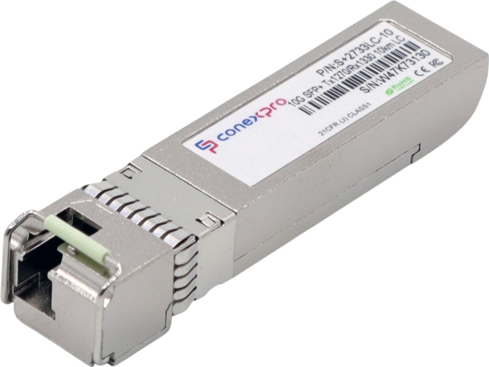 Conexpro 10G SFP+ optical module, WDM/BiDi, SM, Tx1270/Rx1330nm, 10km, 1x LC, DDM