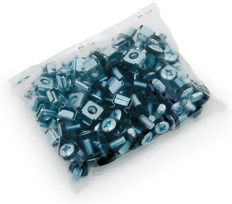 Conexpro rackmount screws and cage nuts, 50 pcs