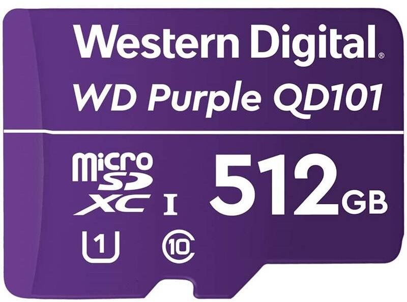 WD Micro SDXC Purple 512GB