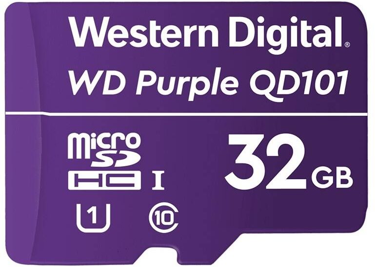 WD Micro SDXC Purple 32GB