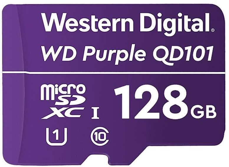 WD Micro SDXC Purple 128GB