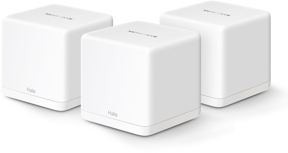 MERCUSYS Halo H60X, Halo Mesh Wi-Fi 6 system, 3 pack