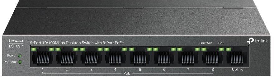 TP-Link LS109P PoE switch