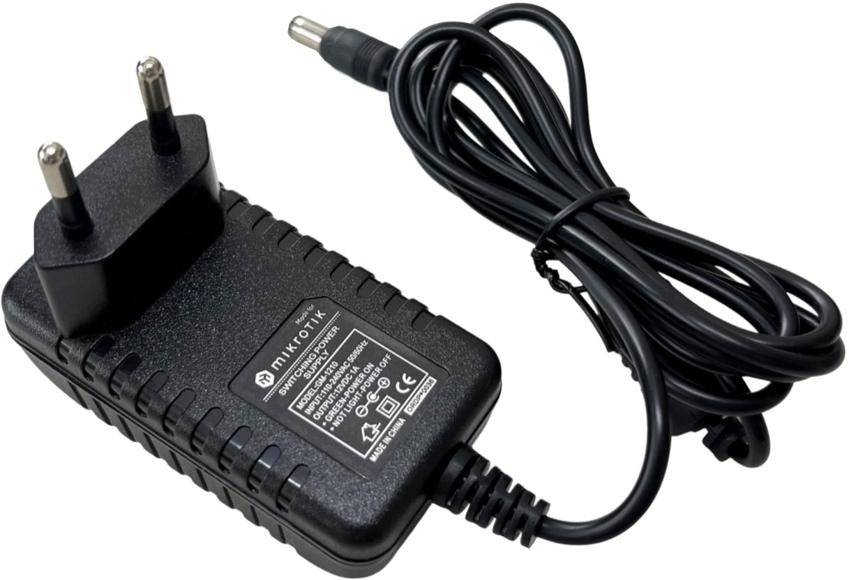 Conexpro made for MikroTik GM-1210, Power adapter 12V, 1A