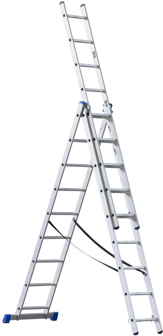 G21 Ladder three-part 5,9m 3x9 rungs