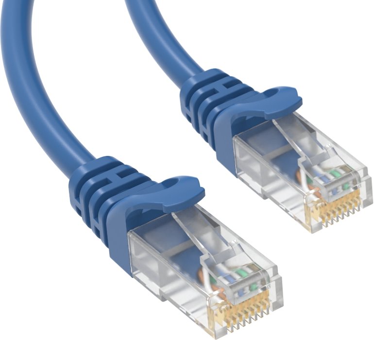 Conexpro patch cable UTP, CAT5e, 0.25m, blue