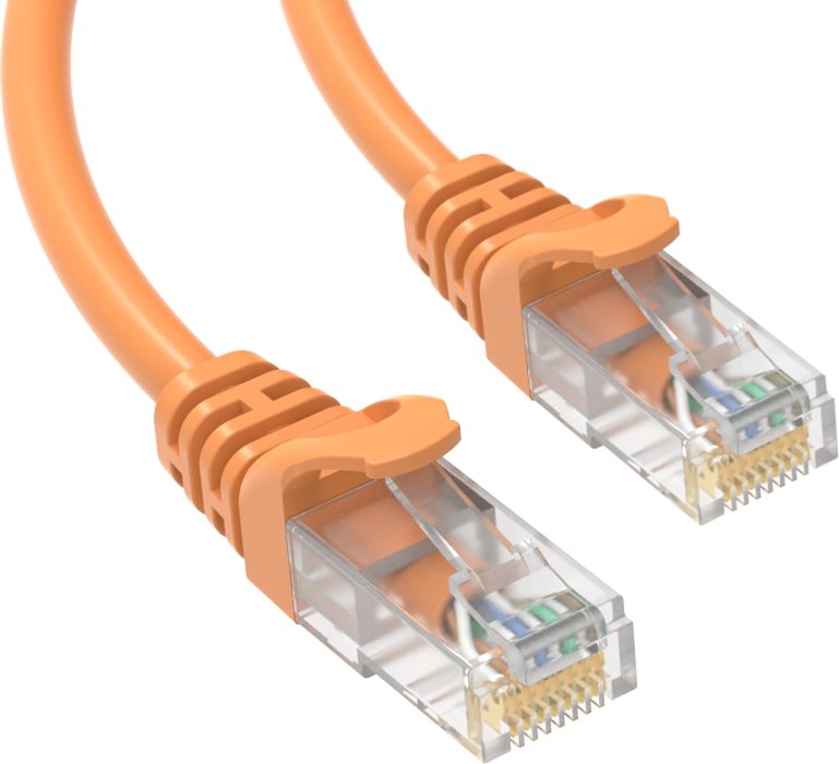 Conexpro patch cable UTP, CAT6, 0.25m, orange