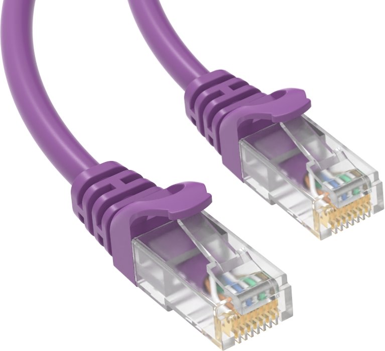 Conexpro patch cable UTP, CAT5e, 3m, purple