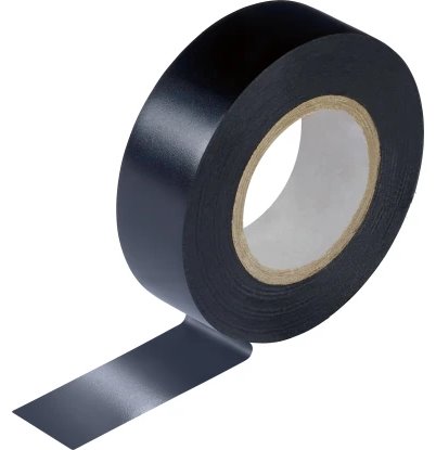 Insulating tape PVC 15mm, 10m, black