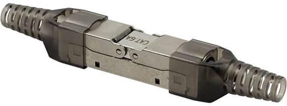 Conexpro coupler toolless FTP, CAT6A, terminal block