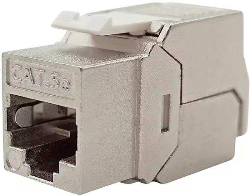 Conexpro toolless keystone FTP, CAT5E, silver