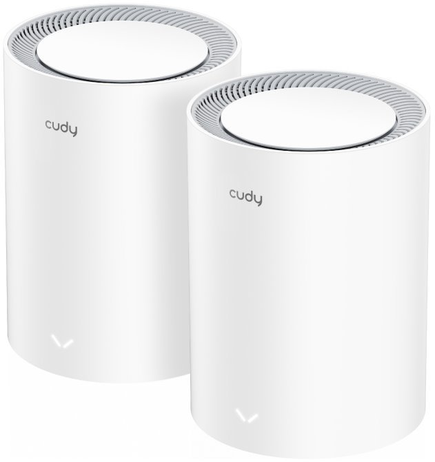 Cudy M3000 Wi-Fi 6 Mesh System, AX3000, 2 pack, white