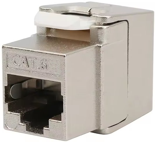 Conexpro toolless keystone FTP, CAT6, silver