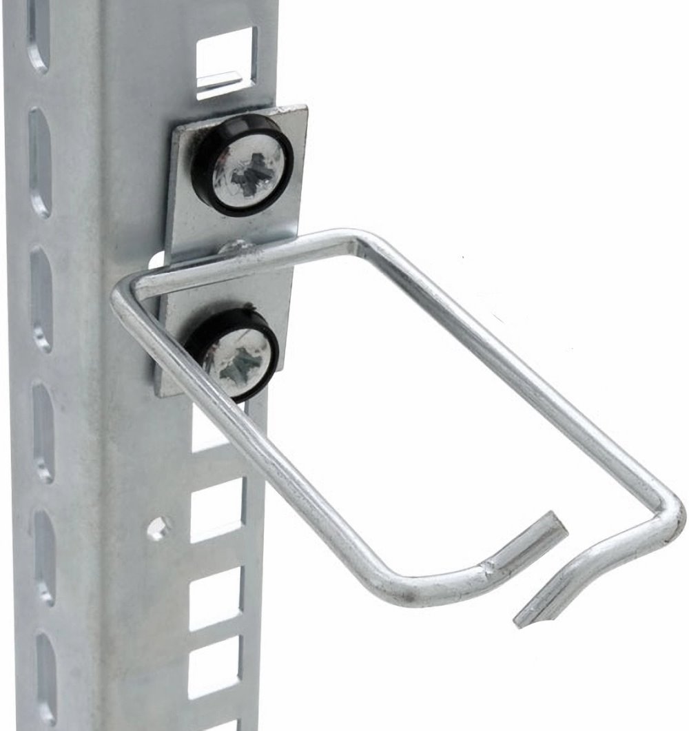 Triton cable management ring 40 x 80mm, stainless, D2 - central fix