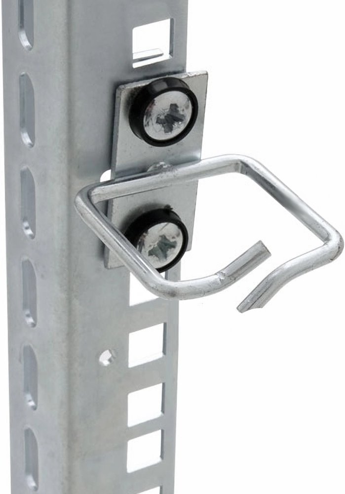 Triton cable management ring 40 x 40mm, stainless, D2 - central fix