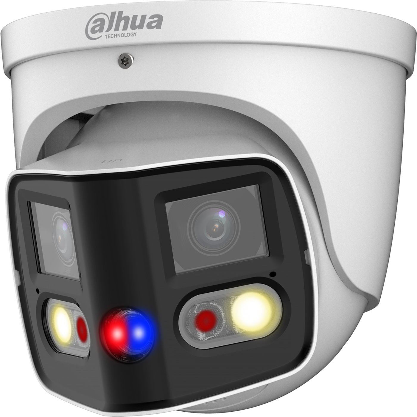 Dahua IP panoramatic turret camera IPC-HFW3549T1-AS-PV-0360B-S4, 2x 4Mpx, 2.8mm, SMD4