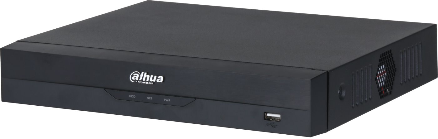 Dahua NVR WizSense NVR4108HS-8P-EI, 8 channels, 1x HDD, 8x PoE
