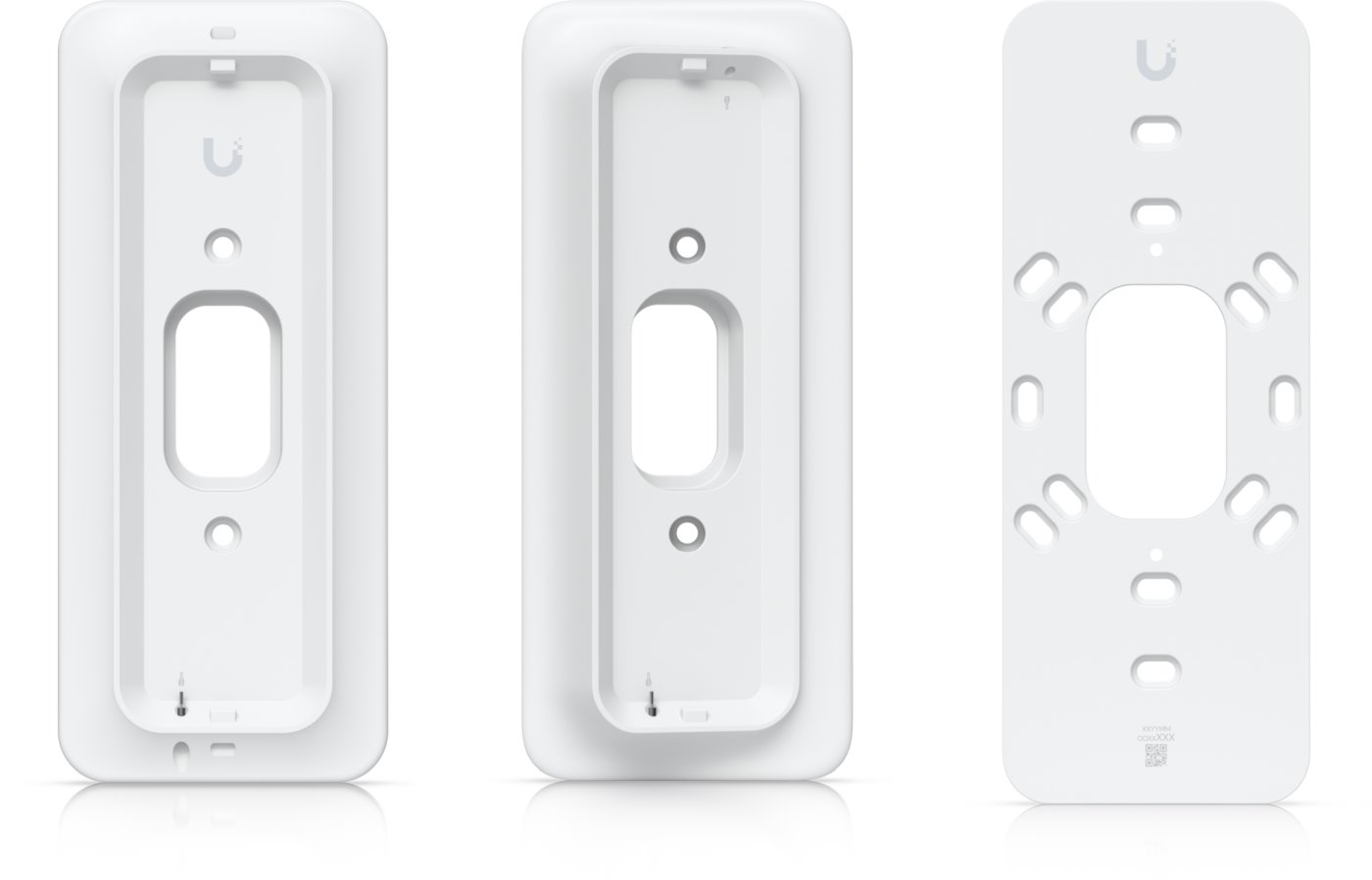 Ubiquiti UACC-G4 Doorbell Pro PoE-Gang Box-White, Wall mounts for G4 Doorbell Pro PoE, white