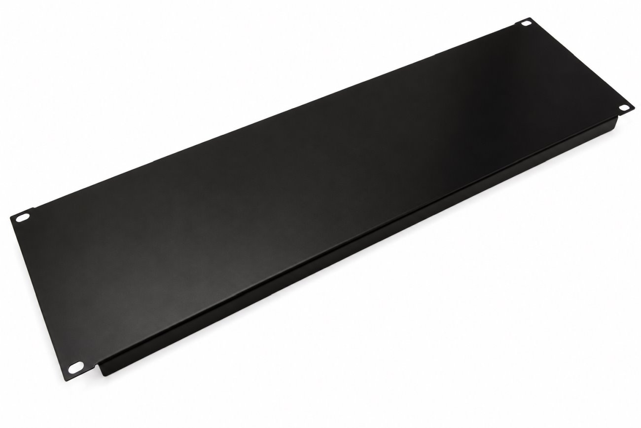Triton blanking panel, 3U, 19", black