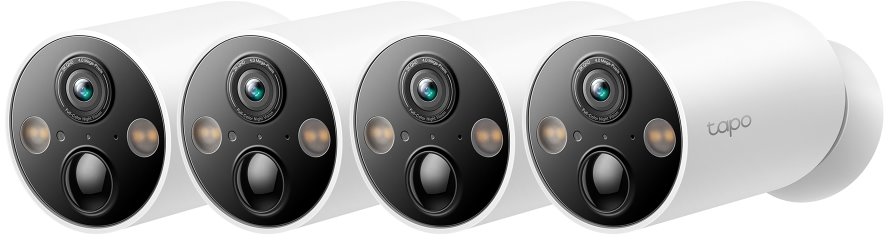 TP-Link Tapo C425, Smart Wire-Free Security Camera, 4Mpx, 4 pack