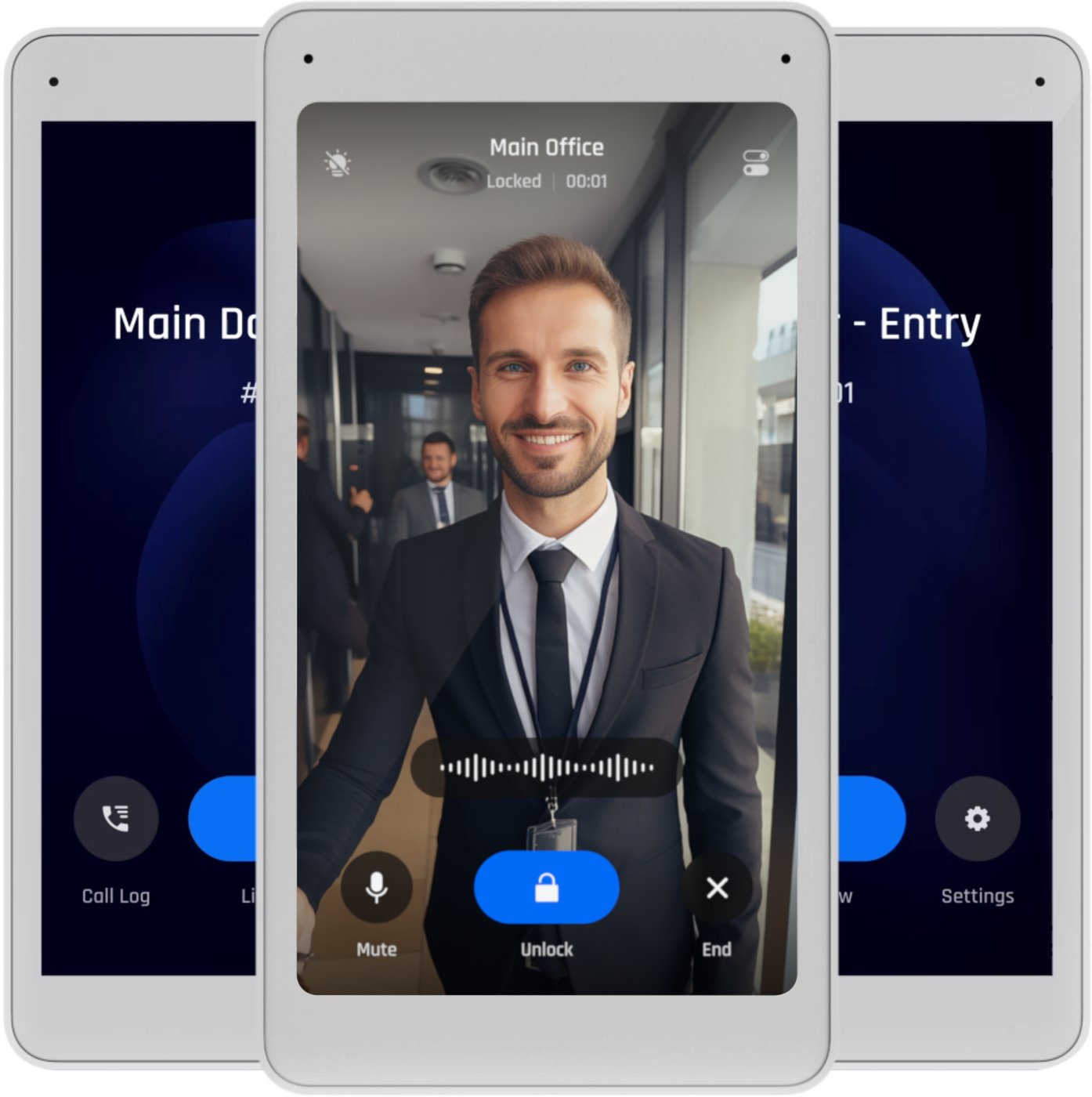 Ubiquiti UA-Intercom-Viewer-3, UniFi Access Intercom Viewer, 3 pack