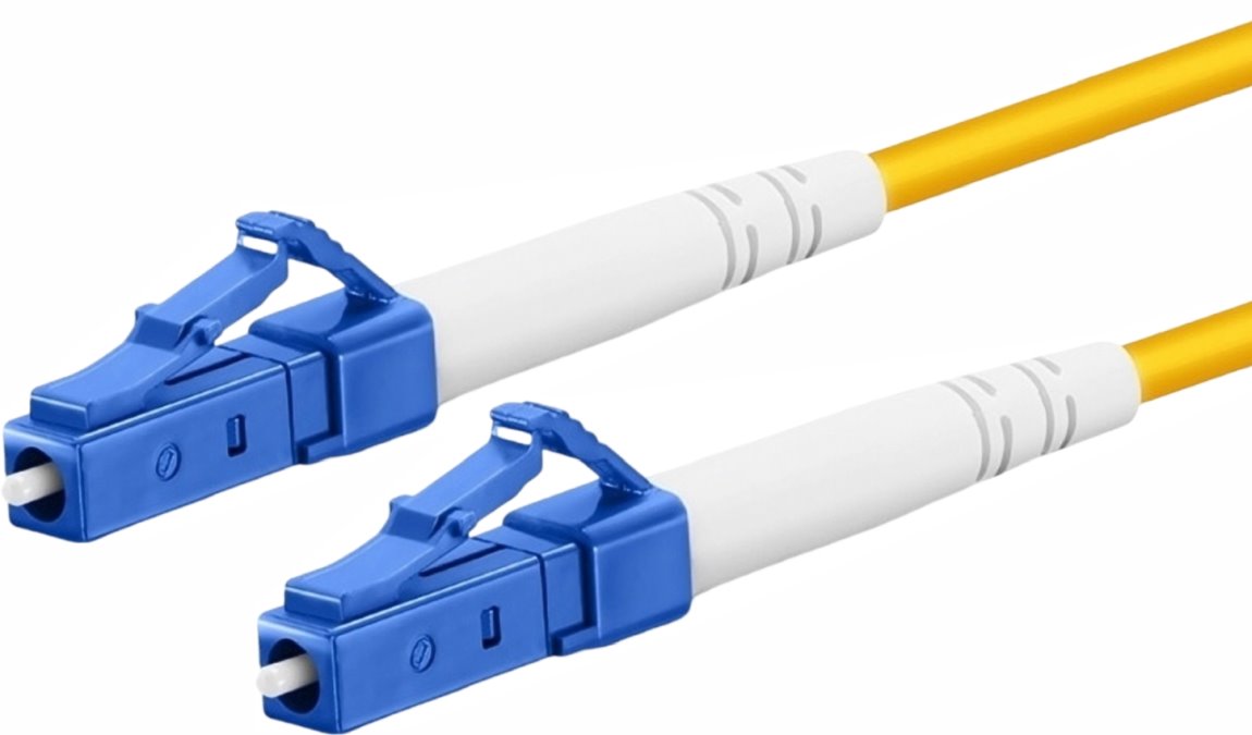 Conexpro fiber optic patch cord, LCupc/LCupc, Simplex, Singlemode 9/125, 3m