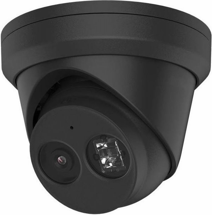 Hikvision IP turret camera DS-2CD2343G2-IU(2.8mm)(BLACK), 4Mpx, 2.8mm, AcuSense, Black