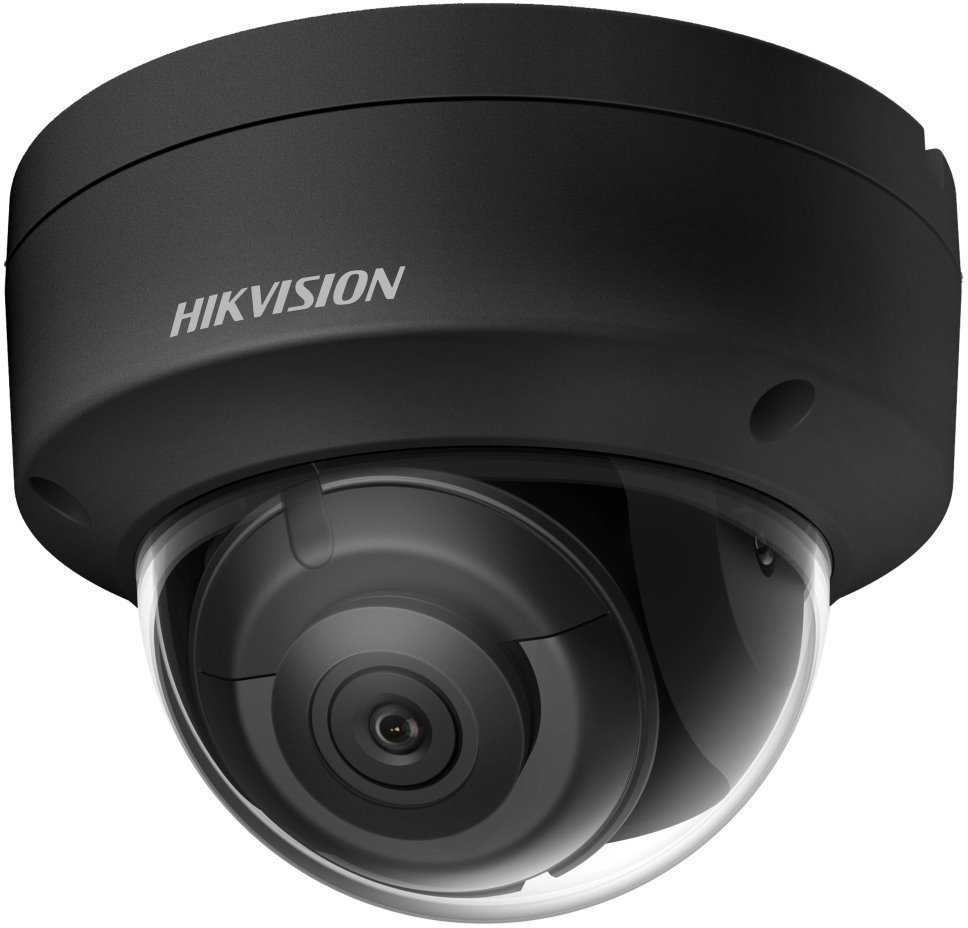 Hikvision IP dome camera DS-2CD2123G2-IS(2.8mm)(D)(BLACK), 2Mpx, 2.8mm, AcuSense, Black
