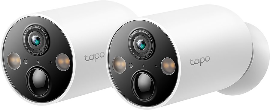 TP-Link Tapo C425, Smart Wire-Free Security Camera, 4Mpx, 2 pack