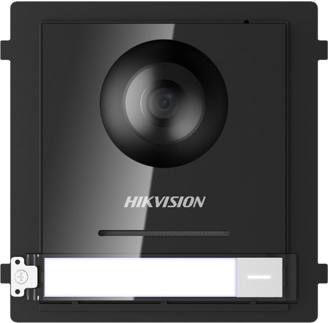 Hikvision DS-KD8003-IME1(B), IP modular door intercom with 2Mpx camera, 1 button