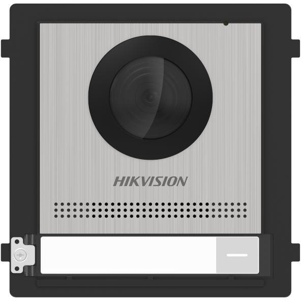 Hikvision DS-KD8003-IME1(B)/S, IP modular door intercom with 2Mpx camera, 1 button, stainless steel