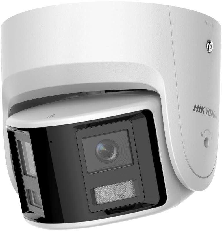 Hikvision IP panoramic turret camera DS-2CD2346G2P-ISU/SL(2.8mm)(C), 4Mpx, 2x 2.8mm, AcuSense