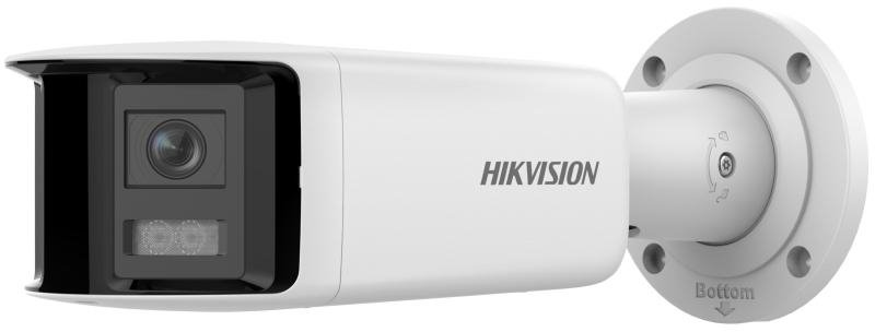 Hikvision IP panoramic bullet camera DS-2CD2T46G2P-ISU/SL(2.8mm)(C), 4Mpx, 2x 2.8mm, AcuSense