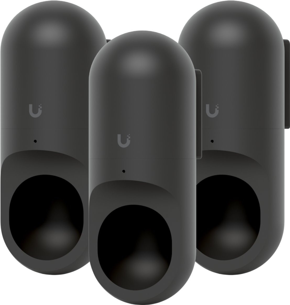 Ubiquiti UACC-Flex-Cam-PWM-Black-3, Wall mount holder for cameras UVC-G3-FLEX and UVC-G5-FLEX, black, 3 pack