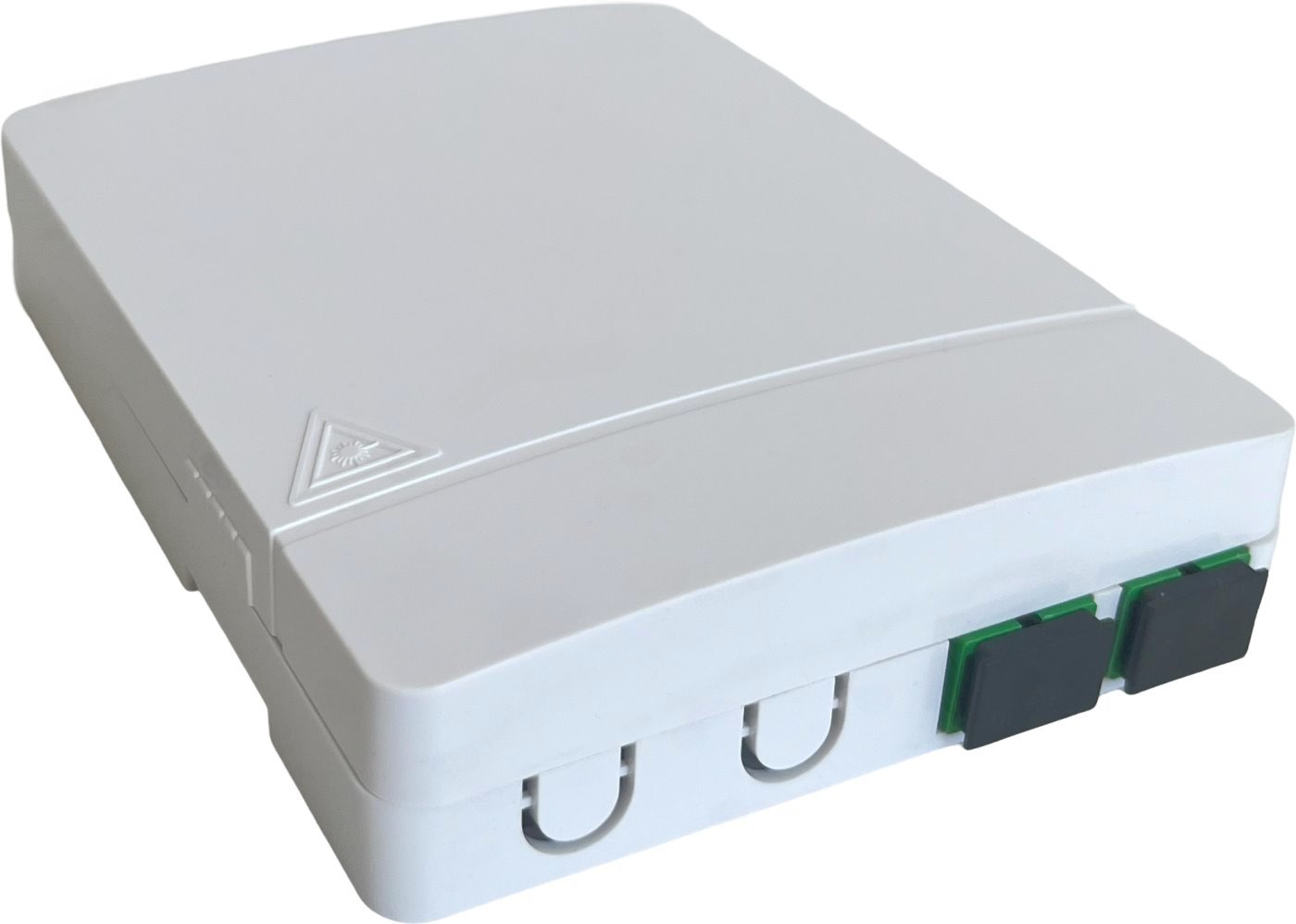 Conexpro FBOX2SC+2H, FTTH terminal box with 2x SC APC simplex coupler