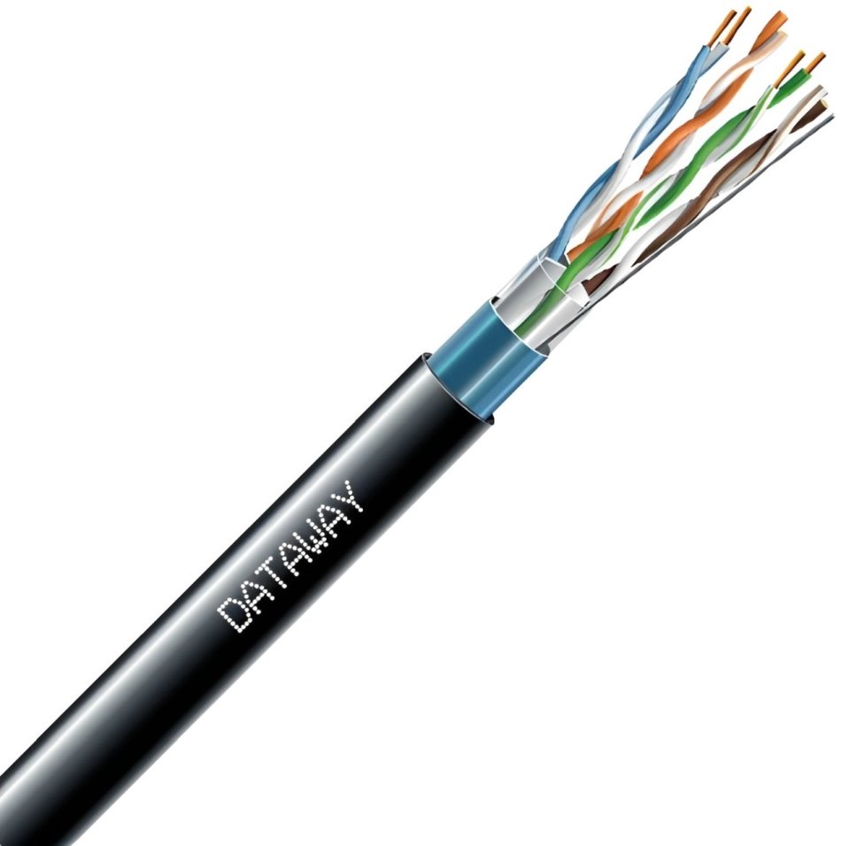 Dataway FTP cable CAT6, PE, Fca, 500m, black