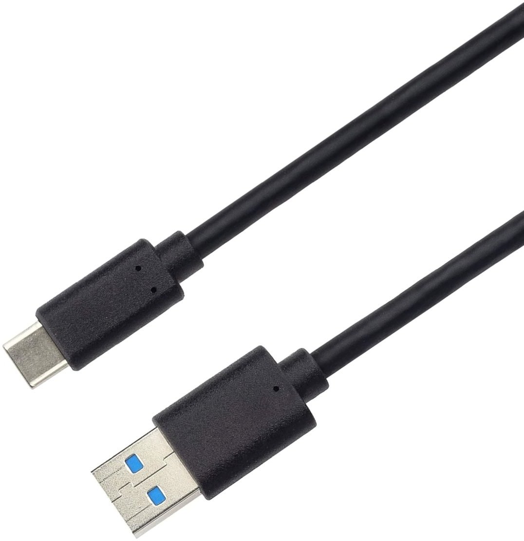PremiumCord kabel USB-C to USB-A, USB 3.2 Gen 2, 3A, 1m, black
