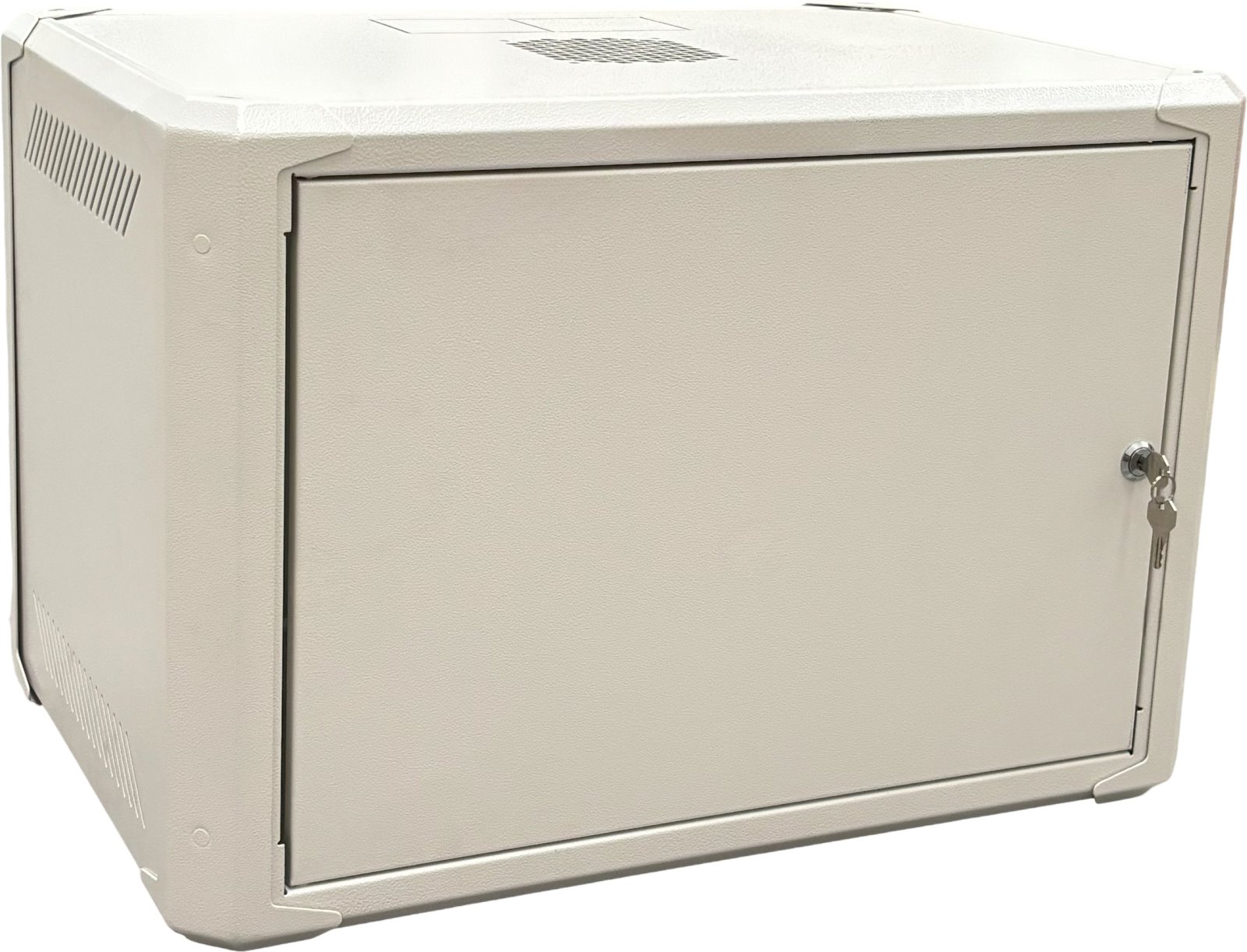 Conexpro networking cabinet 19" 6U/400mm, FLAT PACK, metal door