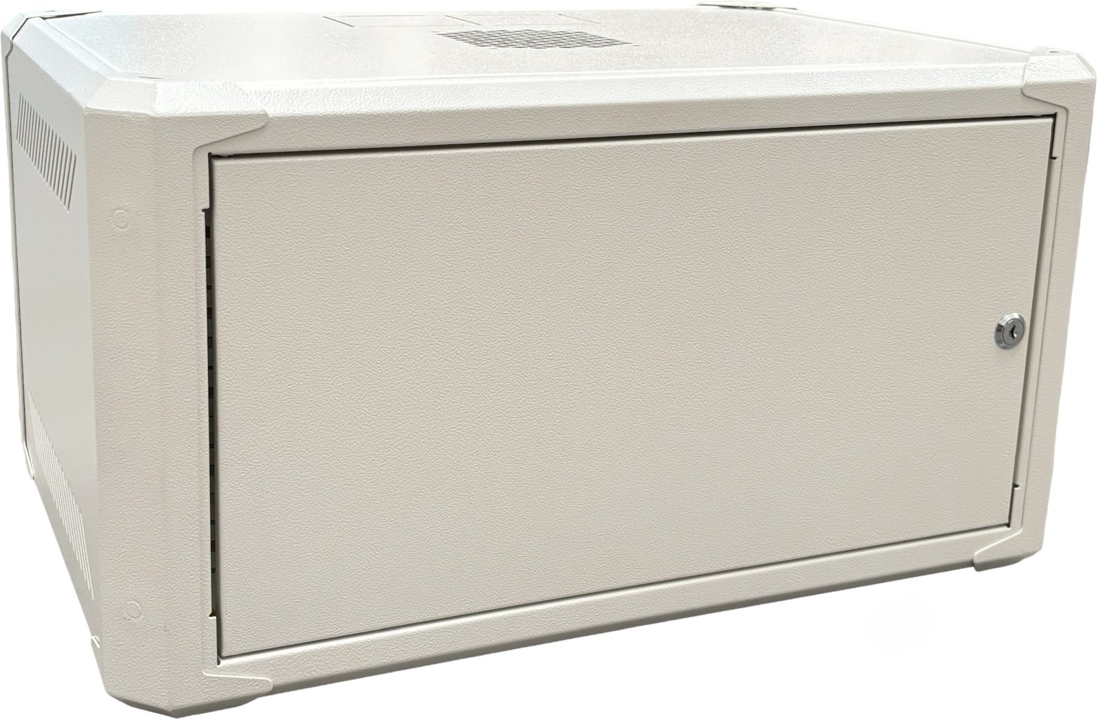Conexpro networking cabinet 19" 4U/400mm, FLAT PACK, metal door