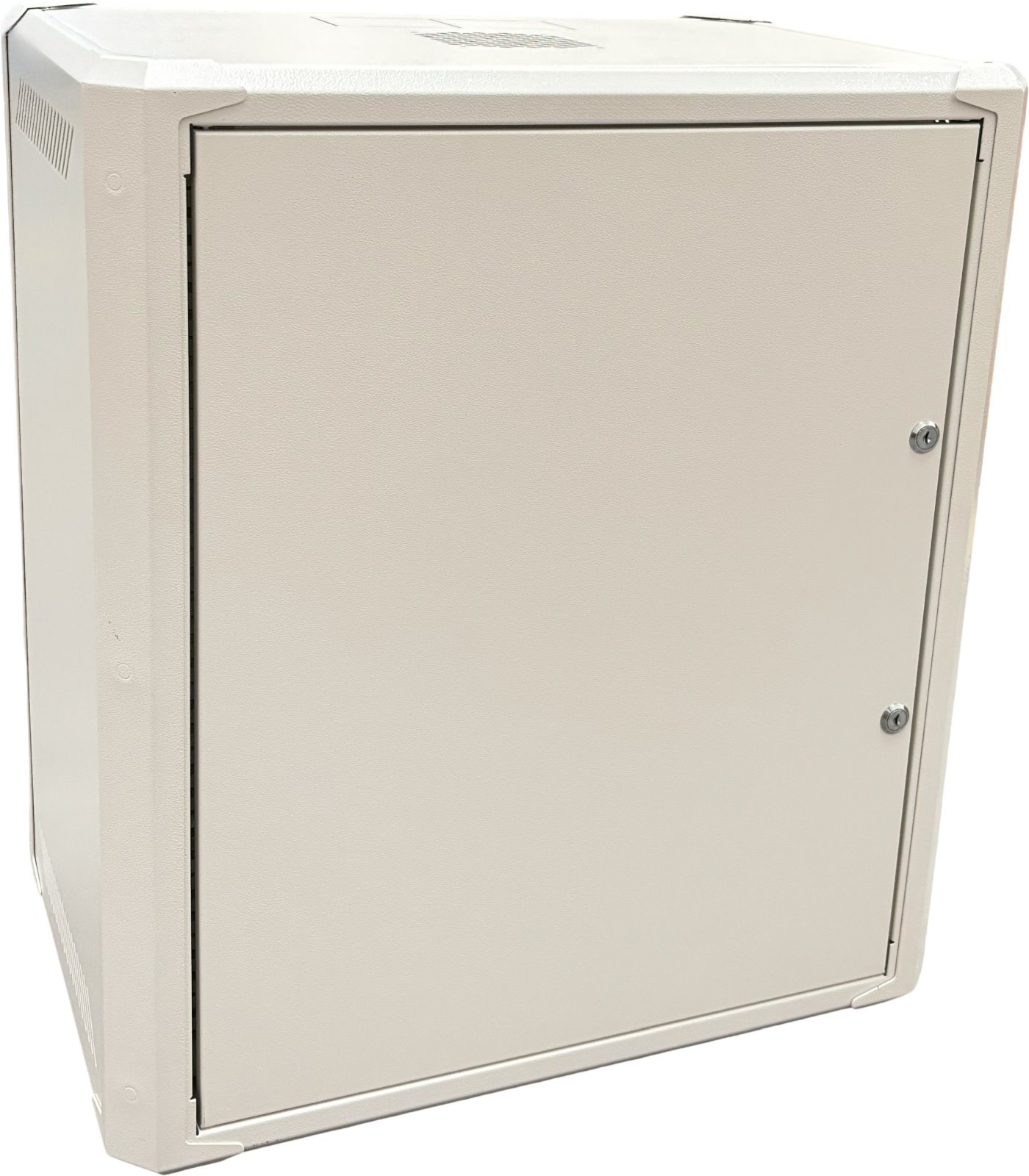 Conexpro networking cabinet 19" 12U/400mm, FLAT PACK, metal door