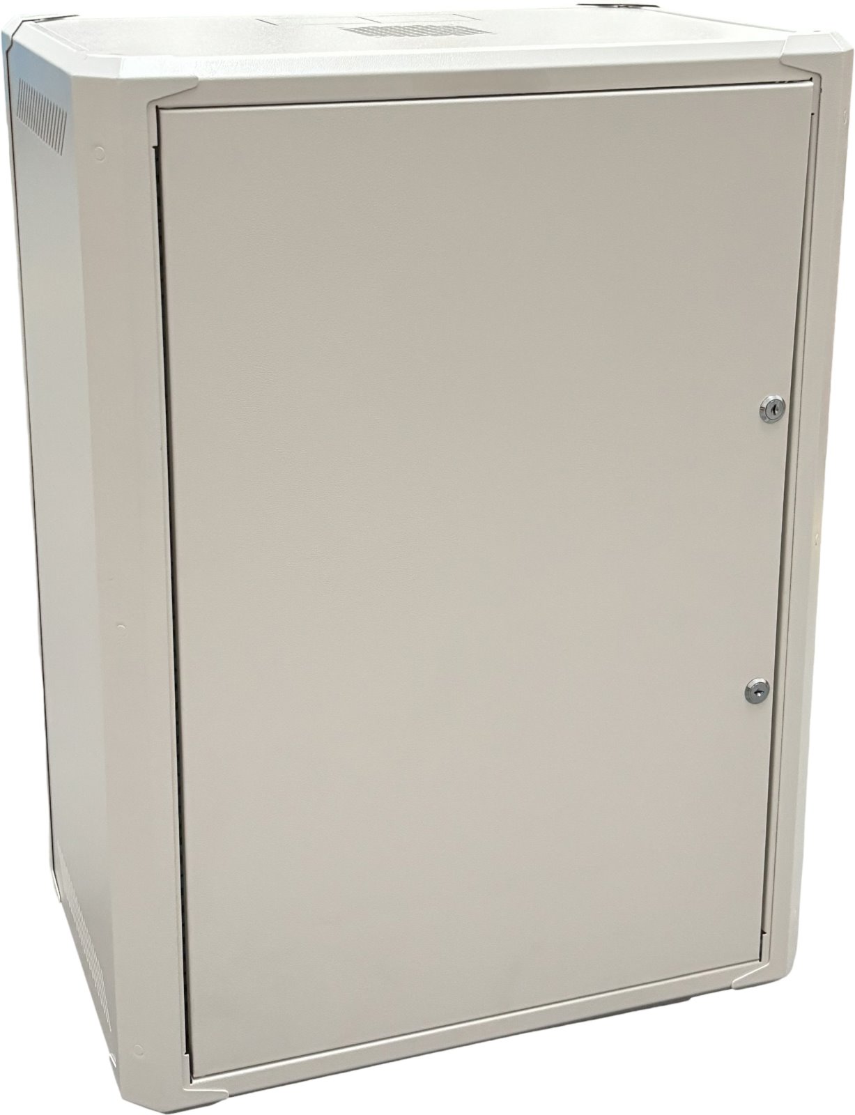 Conexpro networking cabinet 19" 15U/400mm, FLAT PACK, metal door