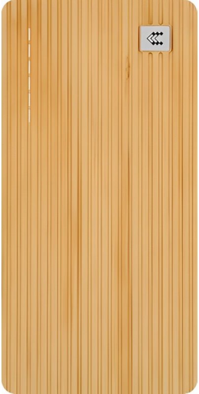Teltonika TeltoCharge EVC1 front plastic panel, wooden